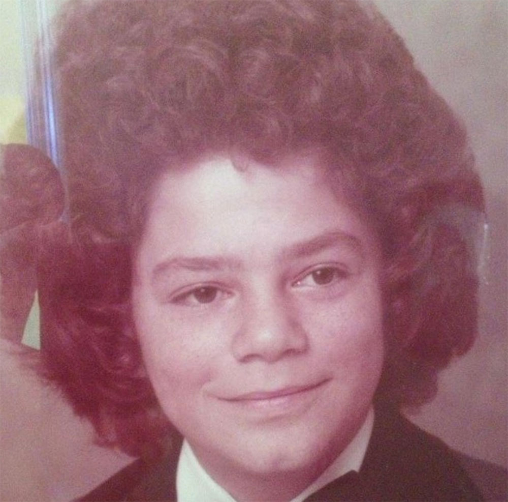 As a boy, Don Paul had fantastic hair, but never thought of becoming a stylist. | Source: Don Paul Leblanc